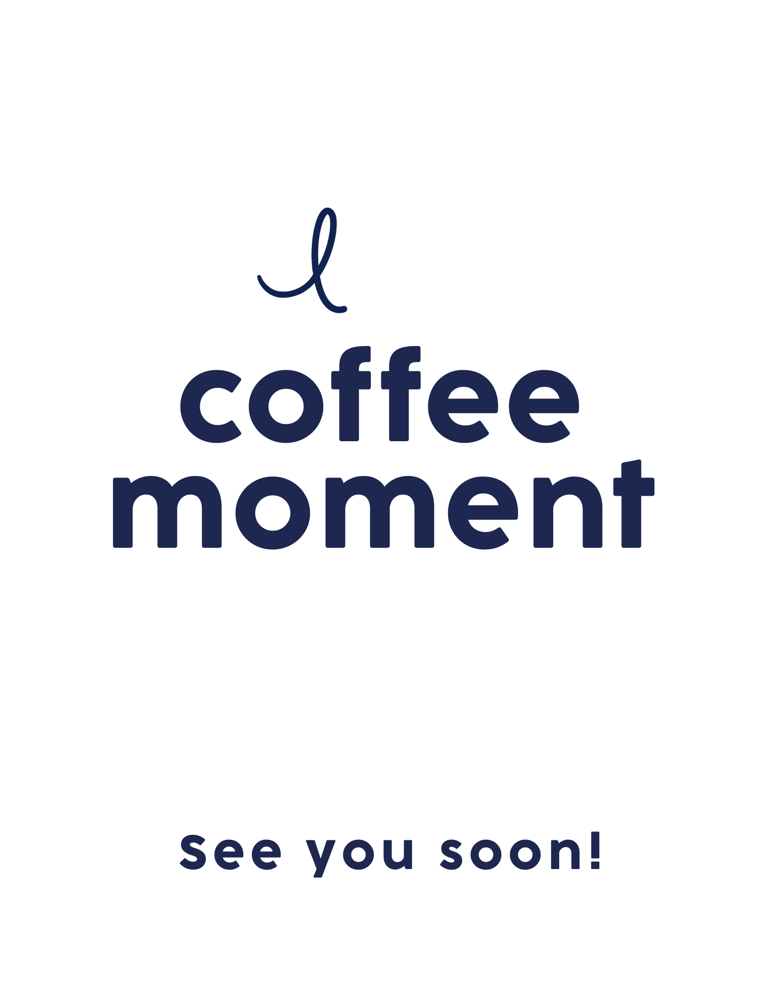 A lovely coffee moment is on the way